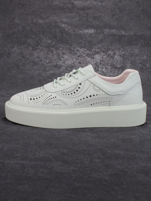 05-PDD166-3 LT.GREEN Кроссовки женские (натуральная кожа)