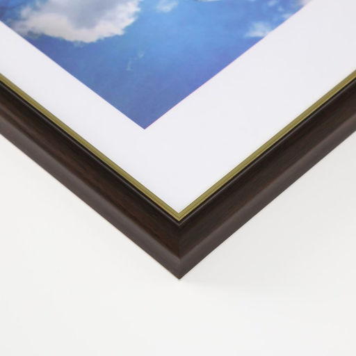 Фоторамка для фото 21×30 см Keep memories «Гамма», пластик, венге, (стекло)