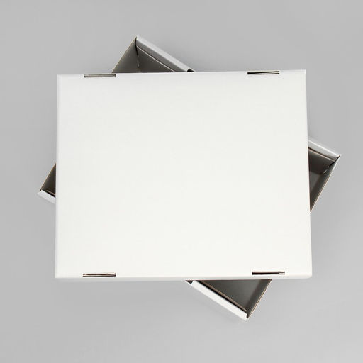 Складная коробка Серая, 31.2 х 25.6 х 16.1 см - Дарите счастье фото 2