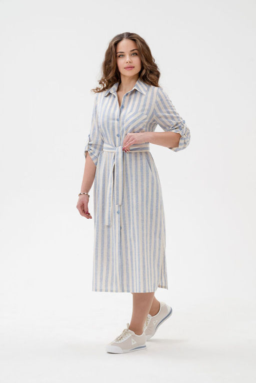 Платье-рубашка Дайкири (46) - Serenada фото 14