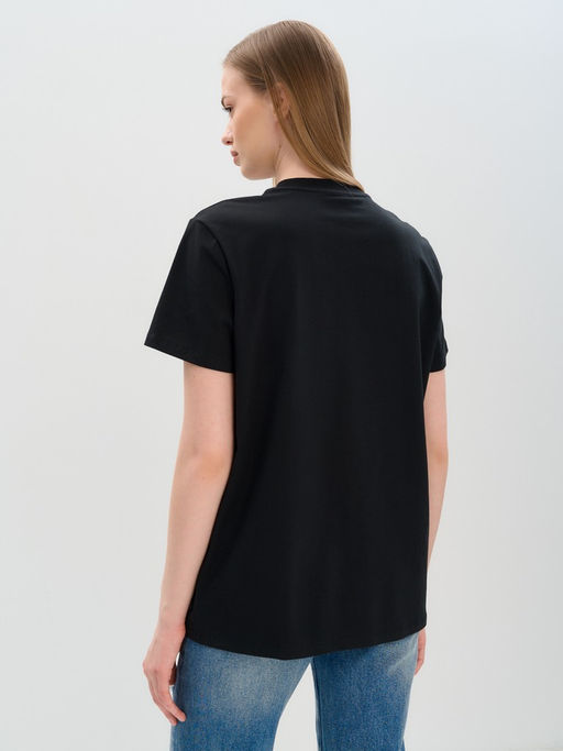 Футболка женская 12421-42019 black - Eleganzza фото 6