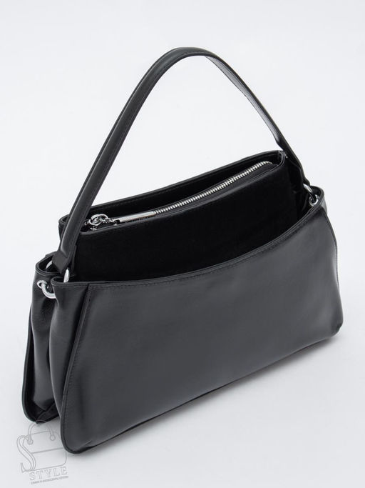 Сумка женская кожаная 2379-1Y black Polina&Eiterou  в Новосибирске