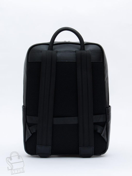 Рюкзак мужской кожаный  131419-161H black Heanbag