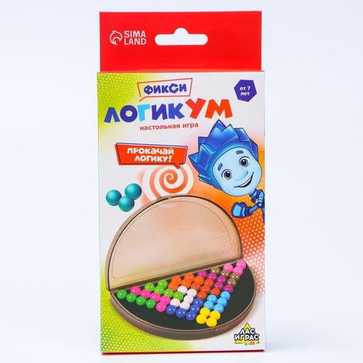 Настольная игра-головоломка на логику ЛогикУМ, 105 заданий, Фиксики фото 8