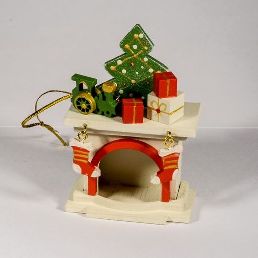 Елочная игрушка - Камин 1013 P Tree - Idh фото 3