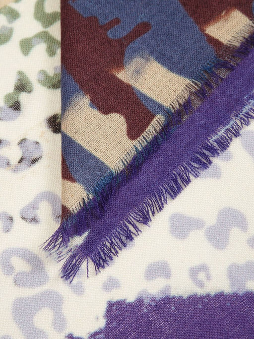 Платок жен. шерсть+каш 105х105 S42-8253-14 - Eleganzza фото 3