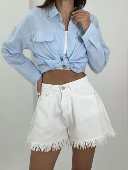 Шорты Лавр (белый) - Nadi bordo фото 2