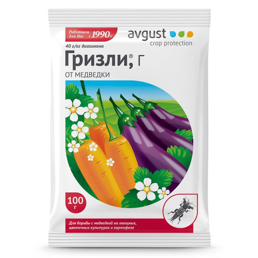 Гризли (пакет 100г) ср-во от медведки