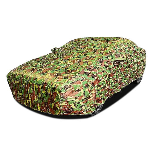 Тент автомобильный, водонепроницаемый, полиэстер, камуфляж хаки, размер XL 508178119 см