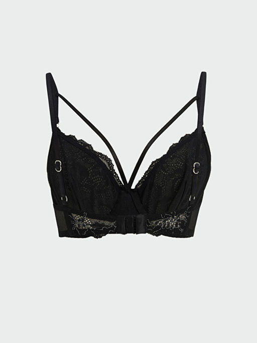 Balenli Dolgusuz Dantelli Fantezi Ti??rt S?tyen