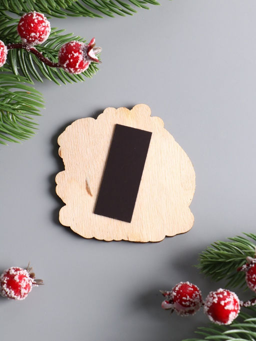 Набор магнитов на холодильник Кони на Новый год, 5 шт., 7 см