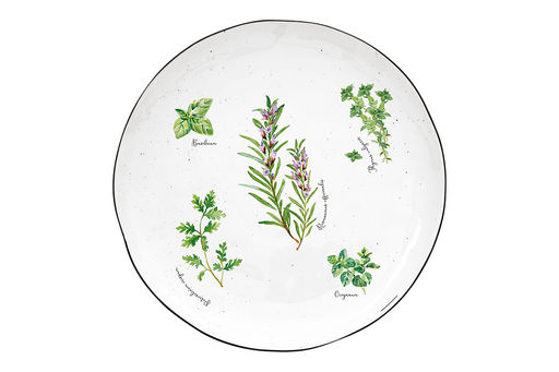 Тарелка обеденная Herbarium, 26 см - Easy life фото 2