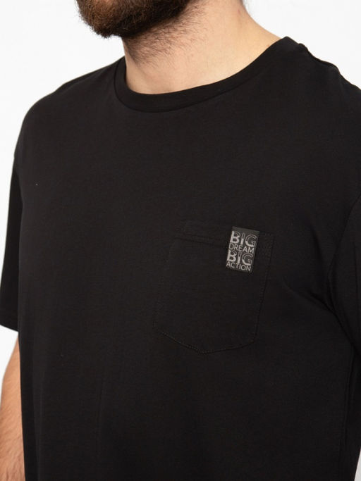 CRB wear/CWMM 60316-22 Футболка мужская,черный/Ex.Cherubino  фото 4