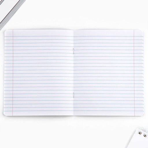 Цена за 10 шт. Тетрадь в линейку, 18 листов, А5, на скрепке, блок №1«Классика» МИКС