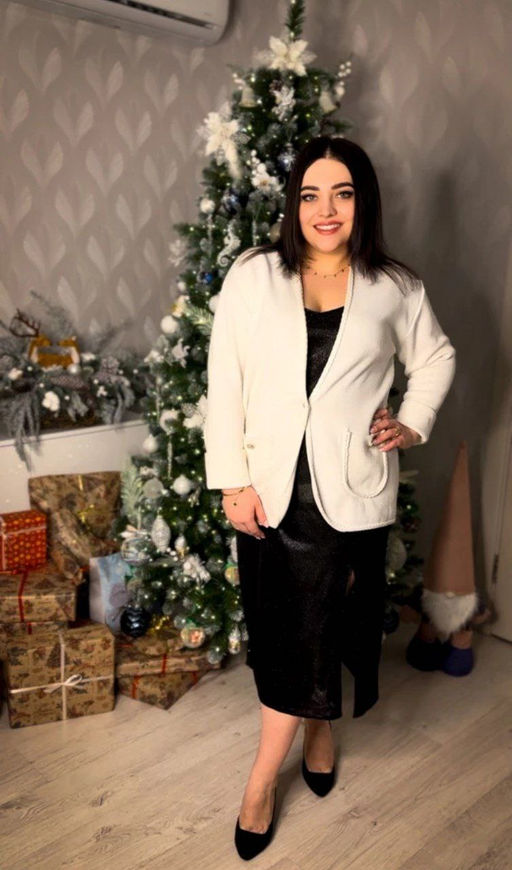 Платье на бретелях Блеск_О200/черный - Ihomelux фото 3