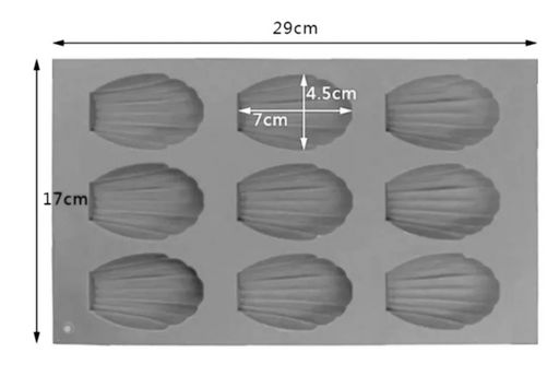 Силиконовая форма Ракушка (3082) - Мой органайзер фото 3