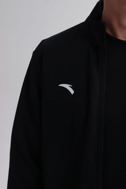 Олимпийка трикотажная Черный - Anta фото 5