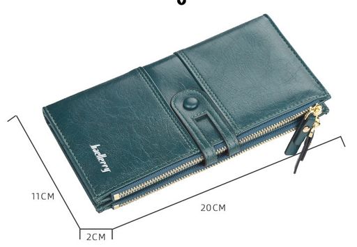 Кошелек W-1825-Black - Ferro фото 3