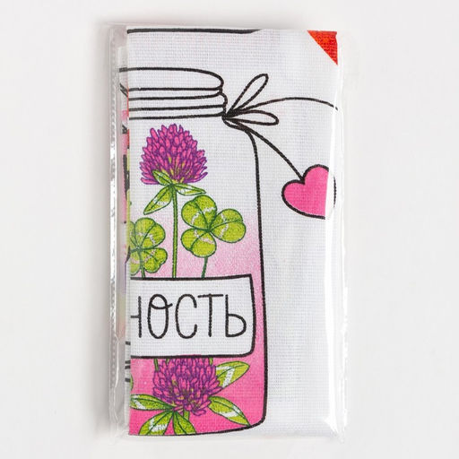 Полотенце кухонное Любовь, теплота, нежность 34*60 см - Доляна фото 6