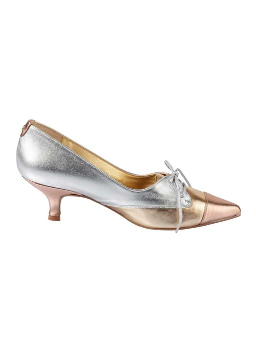 Туфли, серебристо-золотистые - Heine фото 3