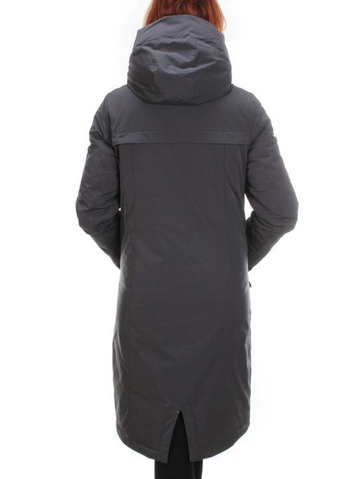 2062 DK. GRAY Пальто женское зимнее Parten (200 гр. холлофайбера)