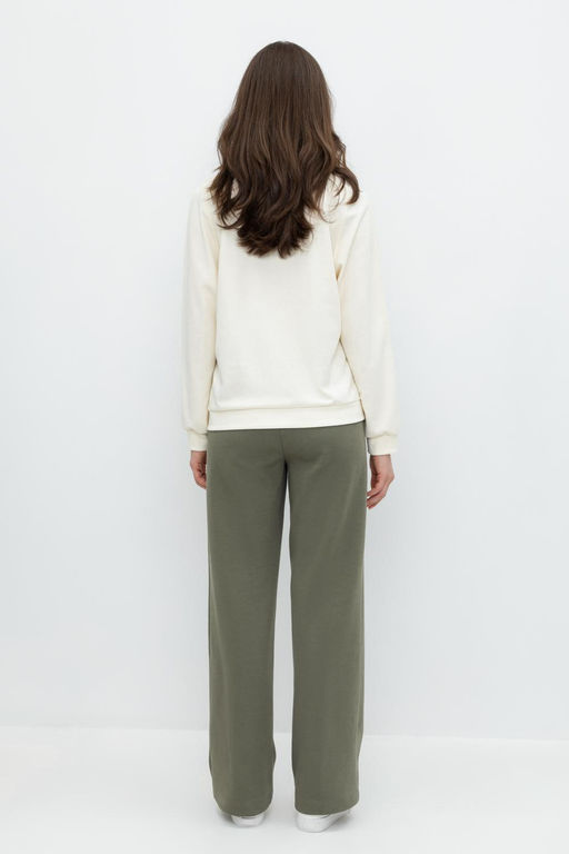 ЕВТ 4113/оливковый серый брюки жен