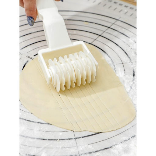 Валик для нарезки теста Доляна Сетка, 20?7?4.5 см, белый  фото 3