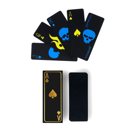 Карты игральные пластиковые «Mini», светящиеся, водонепроницаемые, 8.7×3.2 см