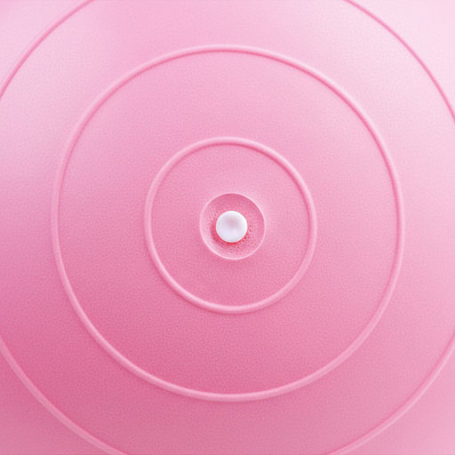 Фитбол 80см ROCKET Антивзрыв, цвет розовый (80-85см 1300г)