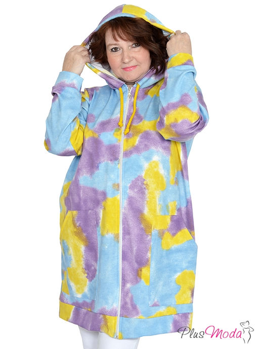 Толстовка Модель №889 размеры 44-84 - Plusmoda фото 2