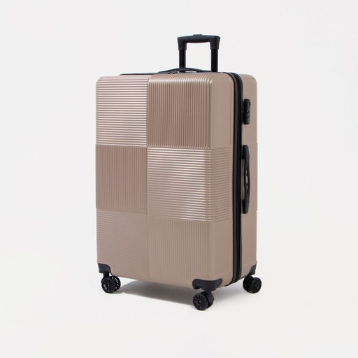 Чемодан большой 28 кодовый замок, цвет золото - Simaland фото 3