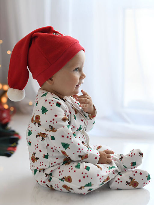 V Yaka Uzun Kollu Y?lba?? Temal? Erkek Bebek Tulum 2li - Waikiki фото 2