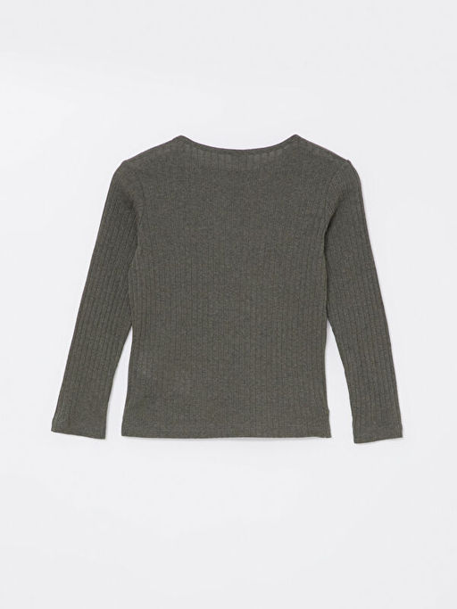 Bisiklet Yaka K?z ?ocuk Ti??rt - Waikiki фото 3