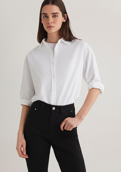 Beyaz Gomlek - Mavi фото 2