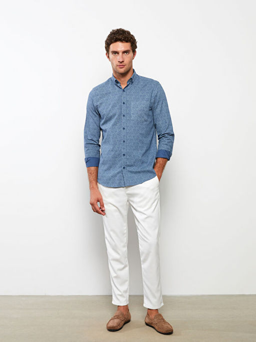 Aplike Bask?l? Kap??onlu Tunik