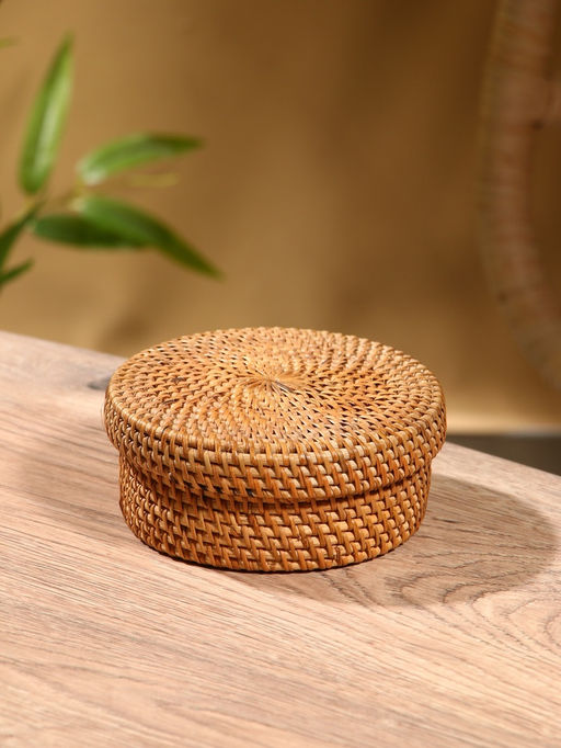 Корзинка плетёная «Дори», 13×13×8 см