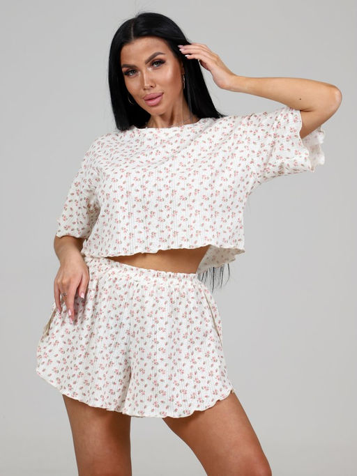 674 ПИЖАМА ЖЕНСКАЯ (шорты) - А-дина фото 3