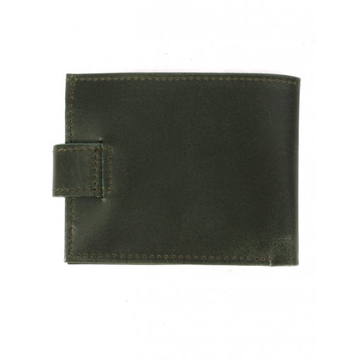 Портмоне мужское Croco-ПР-908 натуральная кожа 3 отд, 3 карм, зеленый тем пулл-ап (205) 265055  фото 2