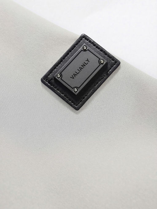 Парка женская софтшелл виндстоппер удлинённая с капюшоном белого цвета 9618_1Bl