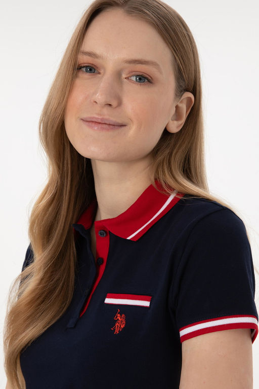 Kad_n Lacivert Ti__rt Sepette S_rpriz _ndirim - U.s. polo assn фото 2