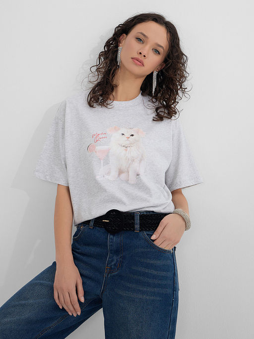 Футболка новогодняя женская с надписью Martini Queen - Mark formelle фото 6