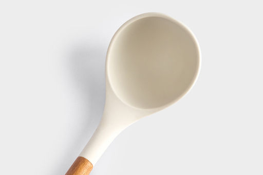 Половник, 31 см, силикон/дерево, молочный, Wenge - Anna lafarg фото 4