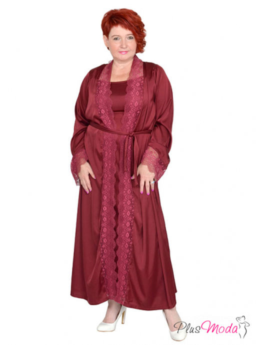 Халат Модель №1273 размеры 44-84 - Plusmoda фото 7