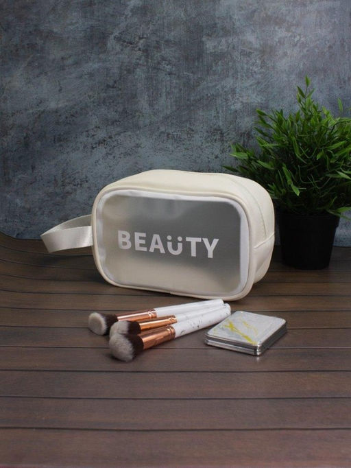 Косметичка "Beauty trend", white (S) 14х20х9,5 см