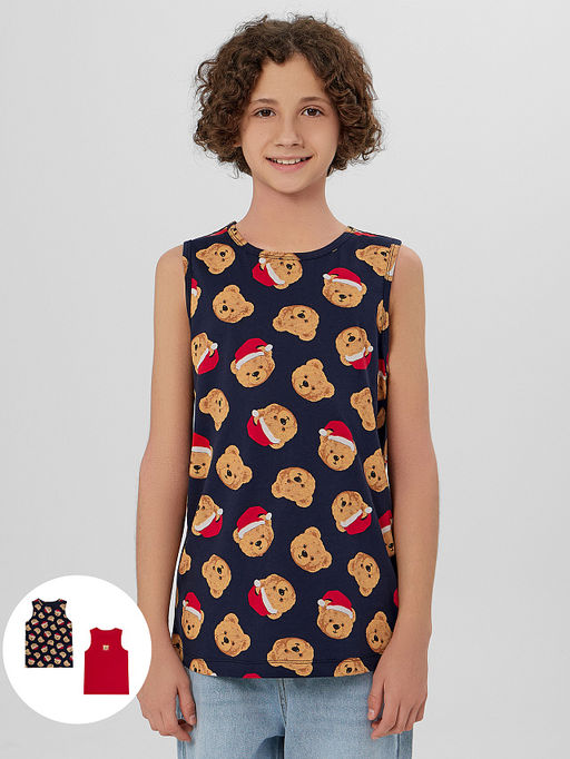 МАЙКА ДЛЯ МАЛЬЧИКОВ (2ШТ)