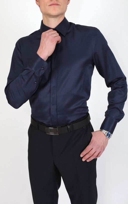 Мужская рубашка 03-т-0067-17 - Nicolo angi фото 2