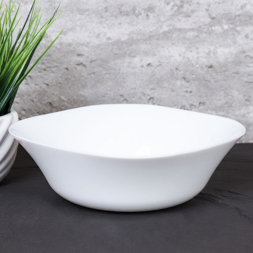 Набор суповых квадратных тарелок 6 штук 750 мл белый / FSW-75 (WHITE) /уп 6 /704200 - Галеонтрейд фото 6