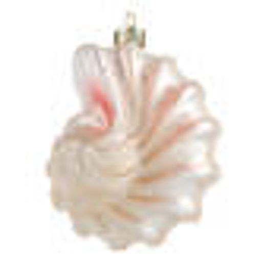 Ракушка Аммонит перламутровая (стекло) 7х4,5х9 см - Holiday classics фото 3