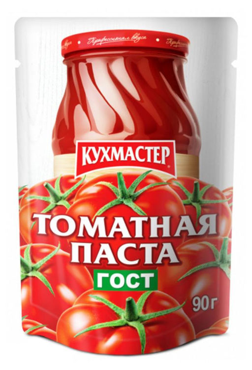 Томатная паста Кухмастер дой-пак 90 г  фото 2