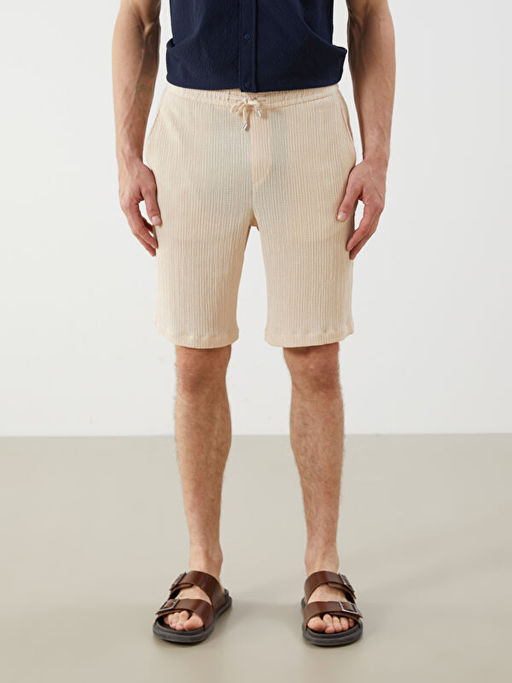Regular Fit Dokulu Erkek ?ort